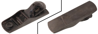 Standard Rule Company, Unionville, Connecticut, No. 103: Rare Solon Rust Pat. Low Ang. Block Plane