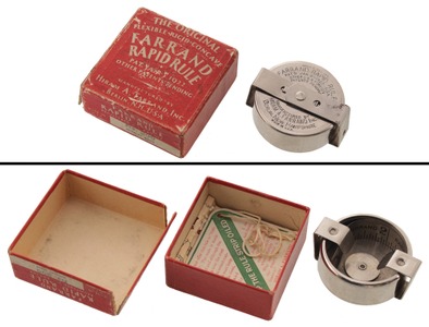 Hiram A. Farrand, Inc., Berlin, New Hampshire, No. 300: "Farrand Rapid Rule" Tape Measure