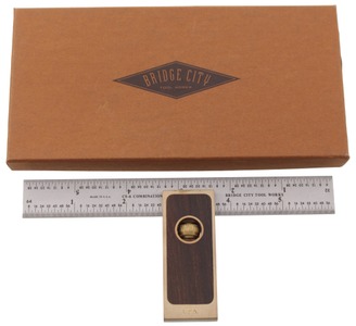 Bridge City Tool Company, Portland, Oregon, No. CS-6 RW: Signatures Series Combination Square