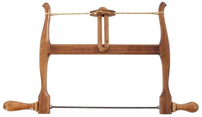 Unmarked: Stained Hardwood Bow Saw