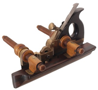 Cowell & Chapman, Newcastle, England: Rare Exotic Material Plow Plane
