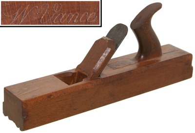 Wm. Vance, Baltimore, Maryland: Diminutive Hdld. Molding Plane