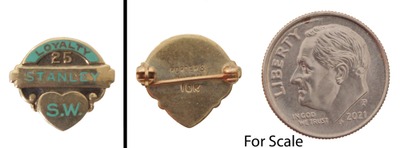 Stanley Rule & Level: 25 Year Loyalty Pin