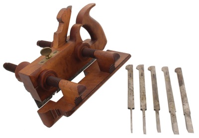 M. Copeland, Warranted: Handled Boxwood Plow Plane