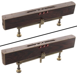 Unmarked: Extra Clean R'wood & Brass Sighting Level