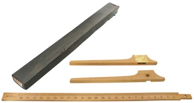 Keuffel & Esser Company, New York, New York, No. 4306: Rare Maple Body 24" Tree Caliper