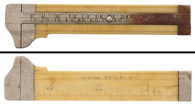 Scovill Manufacturing Company, New York, New York: Early Button Caliper