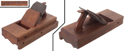 Unmarked: Massive Fenced Ogee Crown Molding Plane