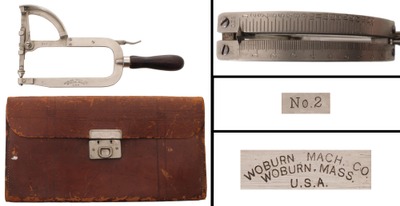 Woburn Machine Company, Woburn, Massachusetts, No. 2: Leather Thickness Gauge
