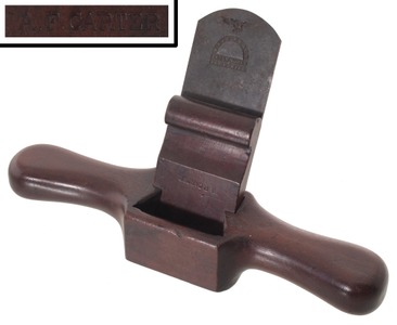 Unmarked: Extra Clean Mahogany Spoke Shave