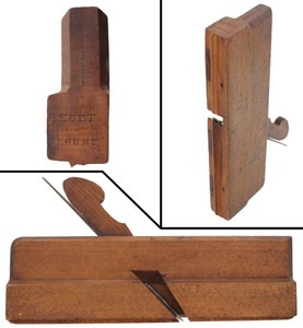T. Aikman, Philadelphia, Pennsylvania: Center Bead Molding Plane