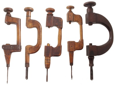 Assorted Makers: Five Early Fixed Bit Braces