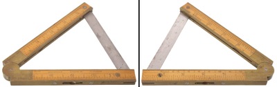 Stephens & Company, Riverton, Connecticut, No. 36: Level/Inclinometer Folding Rule