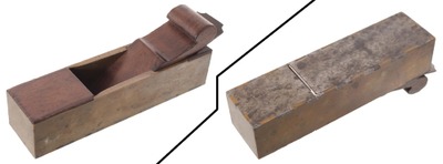 Unmarked: Showy Brass Body Mitre Plane