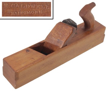E. Caldwell, Baltimore, Maryland: Rare American Made "Badger" Plane