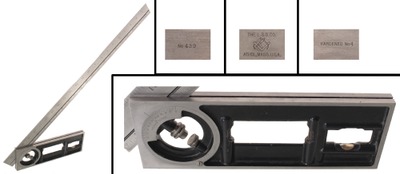 L.S. Starrett Company, Athol, Massachusetts, No. 439-24: "Builder's Tool" Combination Square