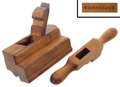 Unmarked: Wkg. Pair Of Stair Builder's Tools