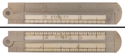 Stanley Rule & Level, No. 40 1/2: Six-Inch, Two-Fold 'folding Rule
