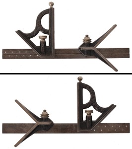 L.S. Starrett, Athol, Massachusetts: Early Patent Combination Square