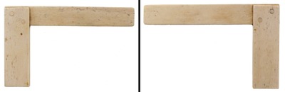 Unmarked: Solid Whalebone Try Square