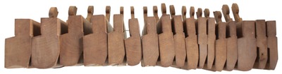 Harris & Shepherd, Little Falls, New York: Partial Set Of 17 H/R Molding Planes
