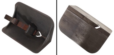 Unmarked: Early Cast Iron Core Box Plane