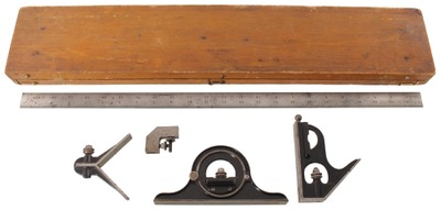 L.S. Starrett Company, Athol, Massachusetts: Extra Clean 24" Blad Combination Square