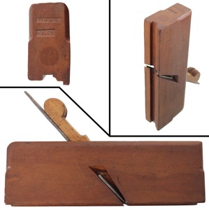 Beniah Dean, Raynham, Massachusetts: Early Cherry Body Sash Molding Plane