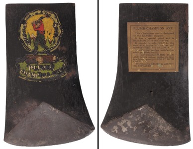 Fayette R. Plumb, Philadelphia, Pennsylvania: "Plumb Champion" Axe Head