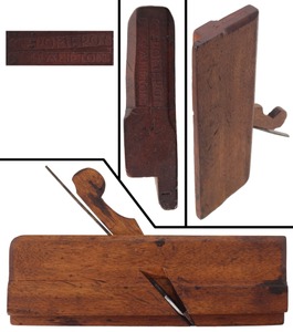 S. Pomeroy, Northhampton, Massachusetts: Early Mass. Maker Halving Molding Plan