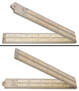 E.M. Chapin, No. 61: Two Foot, Four Fold Folding Rule