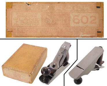 Stanley Rule & Level, No. 602: Later "Bedrock" Smoothing Plane