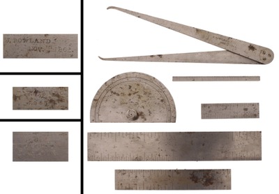 Rowland, John F./Chelsea, Mass.: Six Personal Use Machinists' Tool