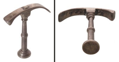 Unmarked: German Silver Pipe Tamper