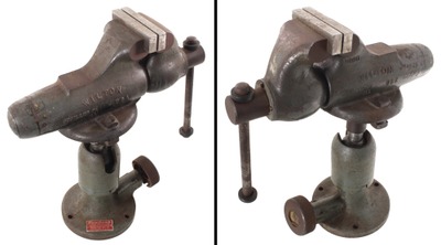 Wilton Tool Manufacturing Company, Schiller Park, Illinois, No. 9300: 3" Jaw Width "Bullet" Vise