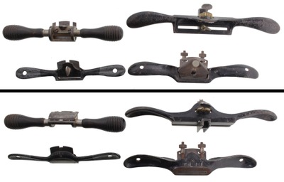 Stanley Rule & Level: Four Clean & Usable Spoke Shaves