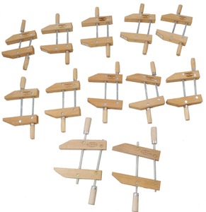 Adjustable Clamp Co./Chicago, Il No. 0, No. 0: Twelve Unused "Jorgenson" Clamps