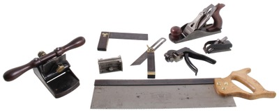 Assorted Makers: Lot Of Clean & Usabl Woodworking Tools