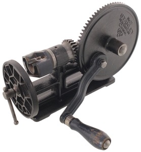 Stanley Rule & Level, No. 77: Hand Crank Dowel Machine