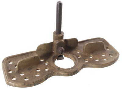 Unmarked: Cast Bronze Pattern Mkrs. Router Plane
