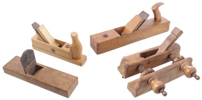 Assorted Makers: Three Foreign Made Woodworking Planes