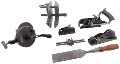 Assorted Makers: Lot Of Clean & Usabl Woodworking Tools