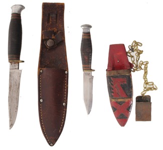 Rodgers, William/Sheffield, Engla: 3" Blade Fixed Blade Knife