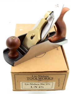 Lie-Nielsen Tool Works, Warren, Maine, No. LN-4 1/2 C: Special Order Hvy. Smoothing Plane