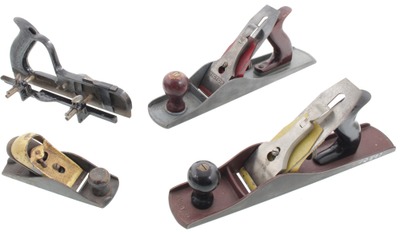 Stanley Rule & Level: Four Clean & Usable Woodworking Plane