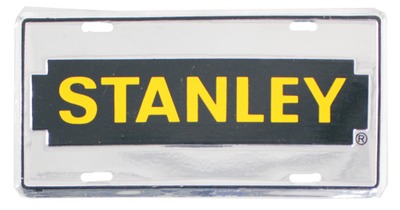 Stanley Tools: Unused "Stanley" Log License Plate