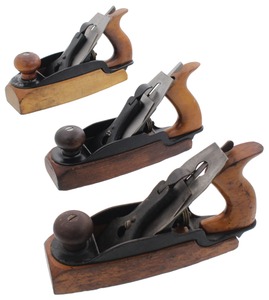 Assorted Makers: Three Handled Transitional Planes