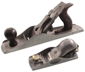 Stanley Rule & Level: Two Aluminum Body Woodworking Planes