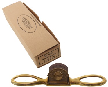 Lie-Nielsen Tool Works, Warren, Maine, No. BSS: Open Handle Bronze Spoke Shave