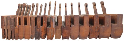 Richard Nelson, 122 Edgeware Road, London, England: Nine Pairs Of H/R Molding Planes